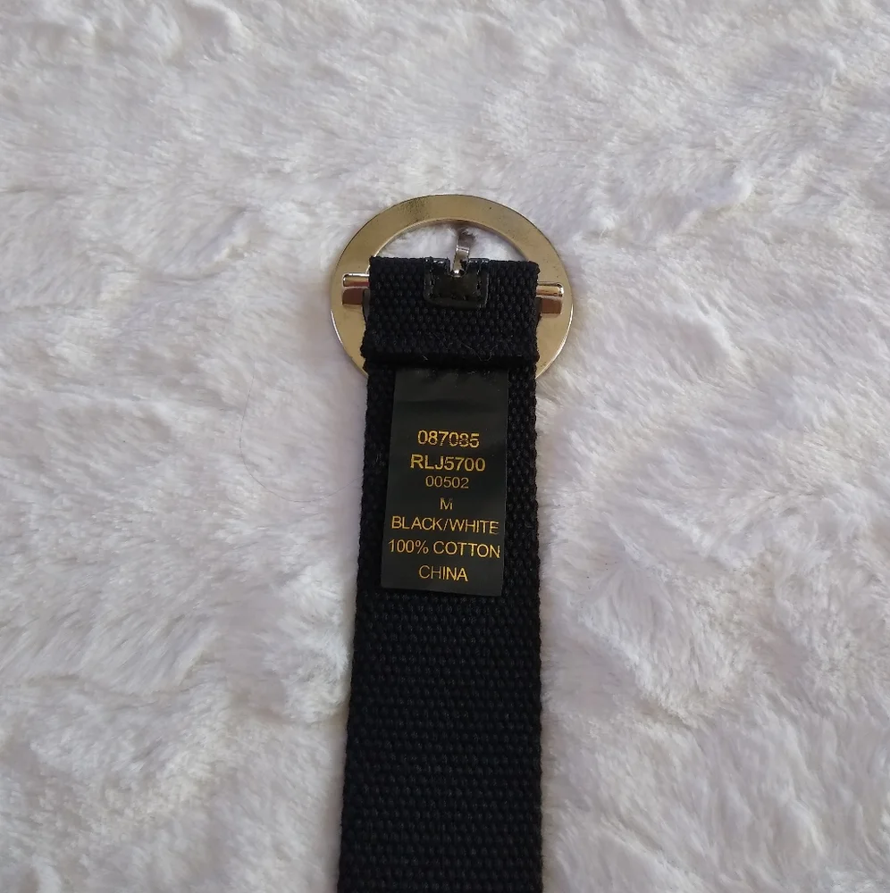 Rhinestone Cotton Belt